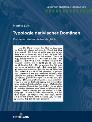 cover image of Typologie dativischer Domaenen